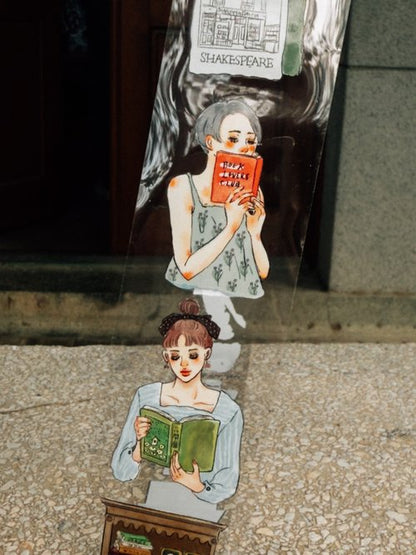 PET Tape | Meet me at the bookstore (4cm)