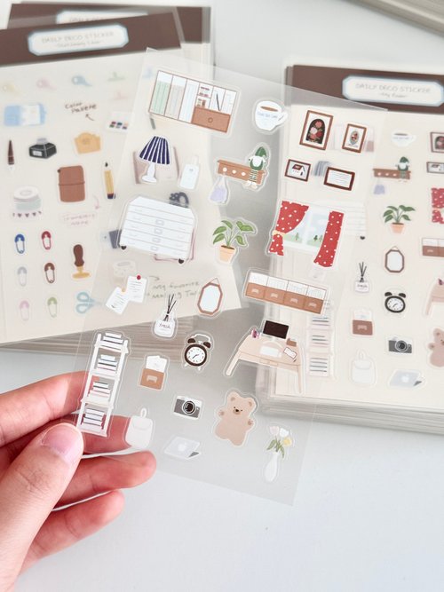 Stickers | Daily Deco Sticker - My Room (PET)