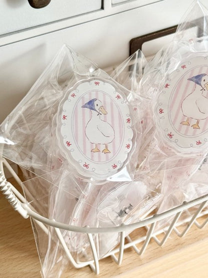 Acrylic clips | Picnic Duck