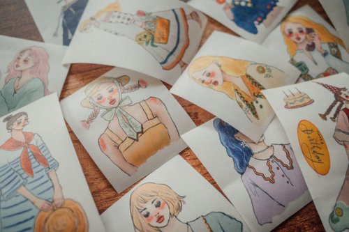 Washi Tape | The song of hundred blooms (5cm)