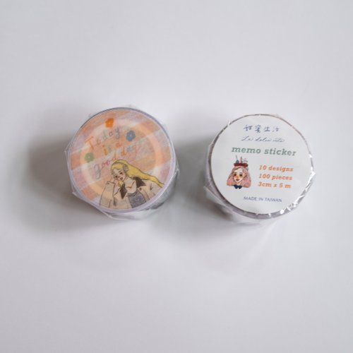 Memo Sticker Tape | Today is a good day