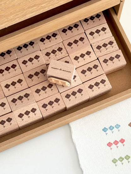 Stamps | Three Flowers