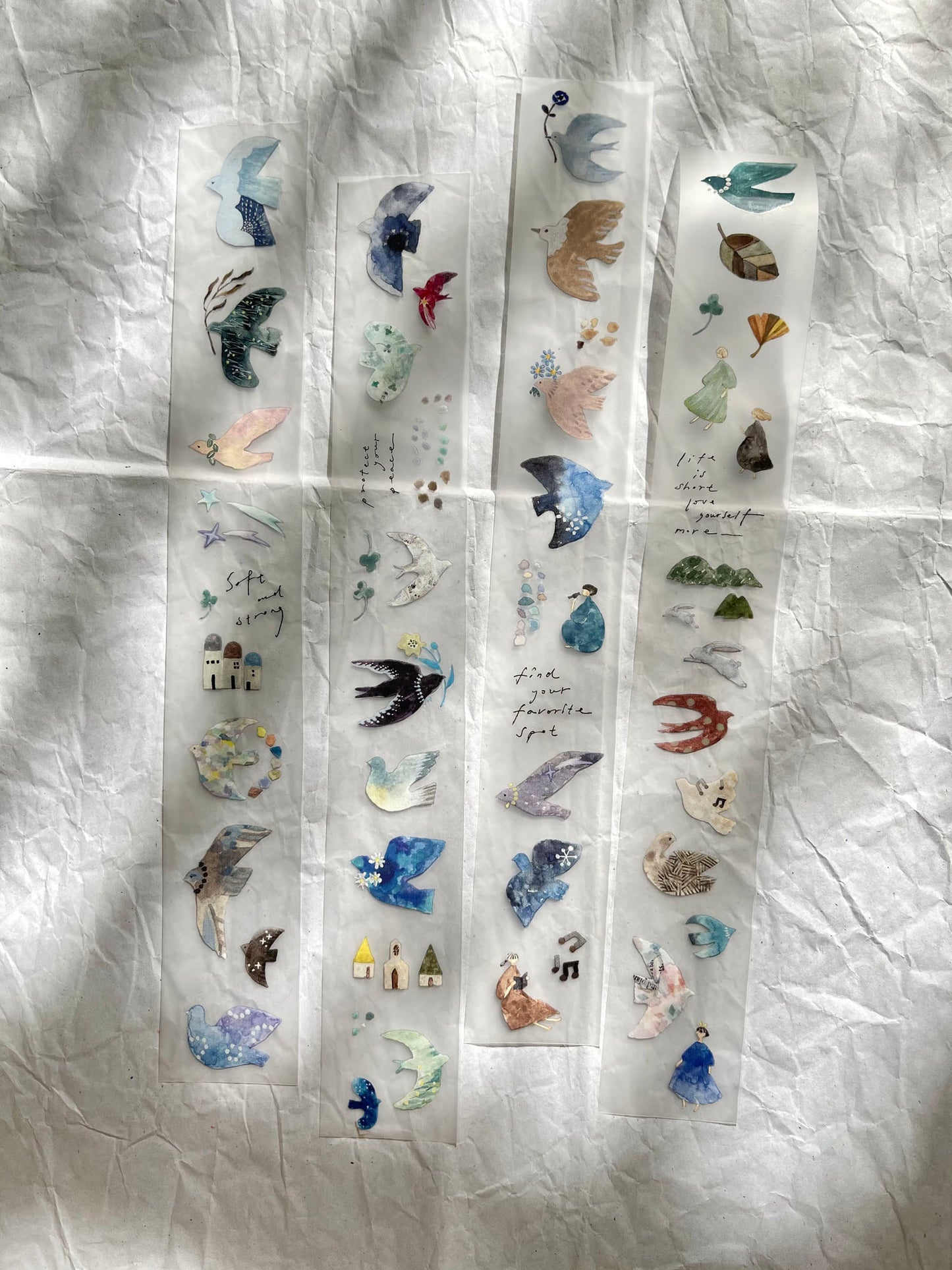 PET Tape | Bird Island (3cm)