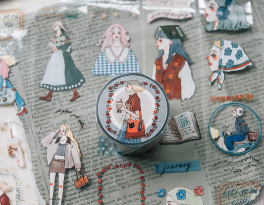 PET Tape | We move forward happily (4cm)