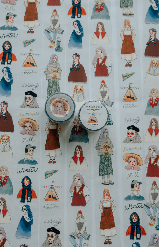 PET Tape | Camping life (4cm)