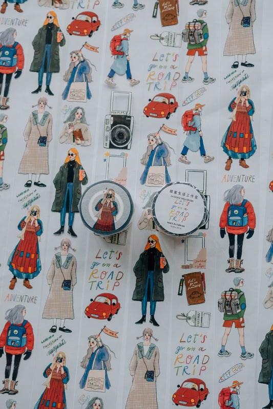 PET Tape | Let's go on a road trip (4cm)
