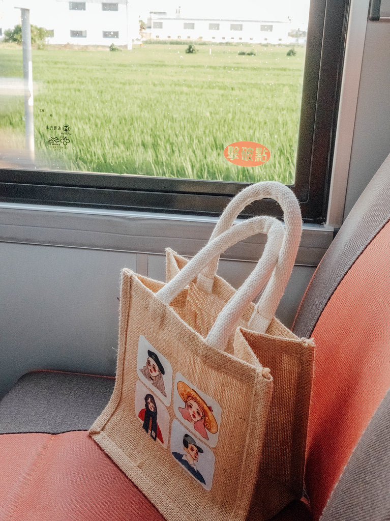 Linen bag | Four seasons girl