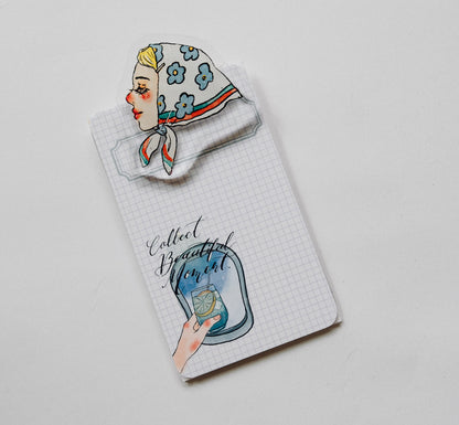Acrylic clips | We are moving forward happily