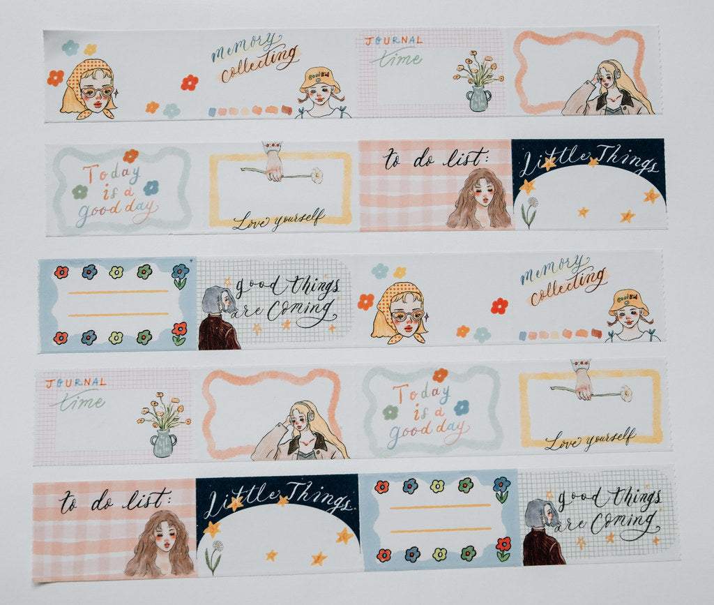 Memo Sticker Tape | Today is a good day