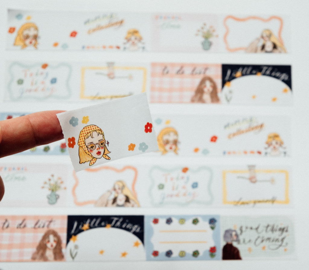 Memo Sticker Tape | Today is a good day