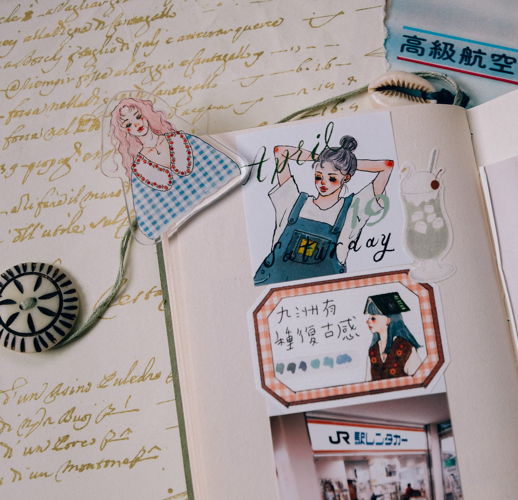 Acrylic clips | A slow journey series