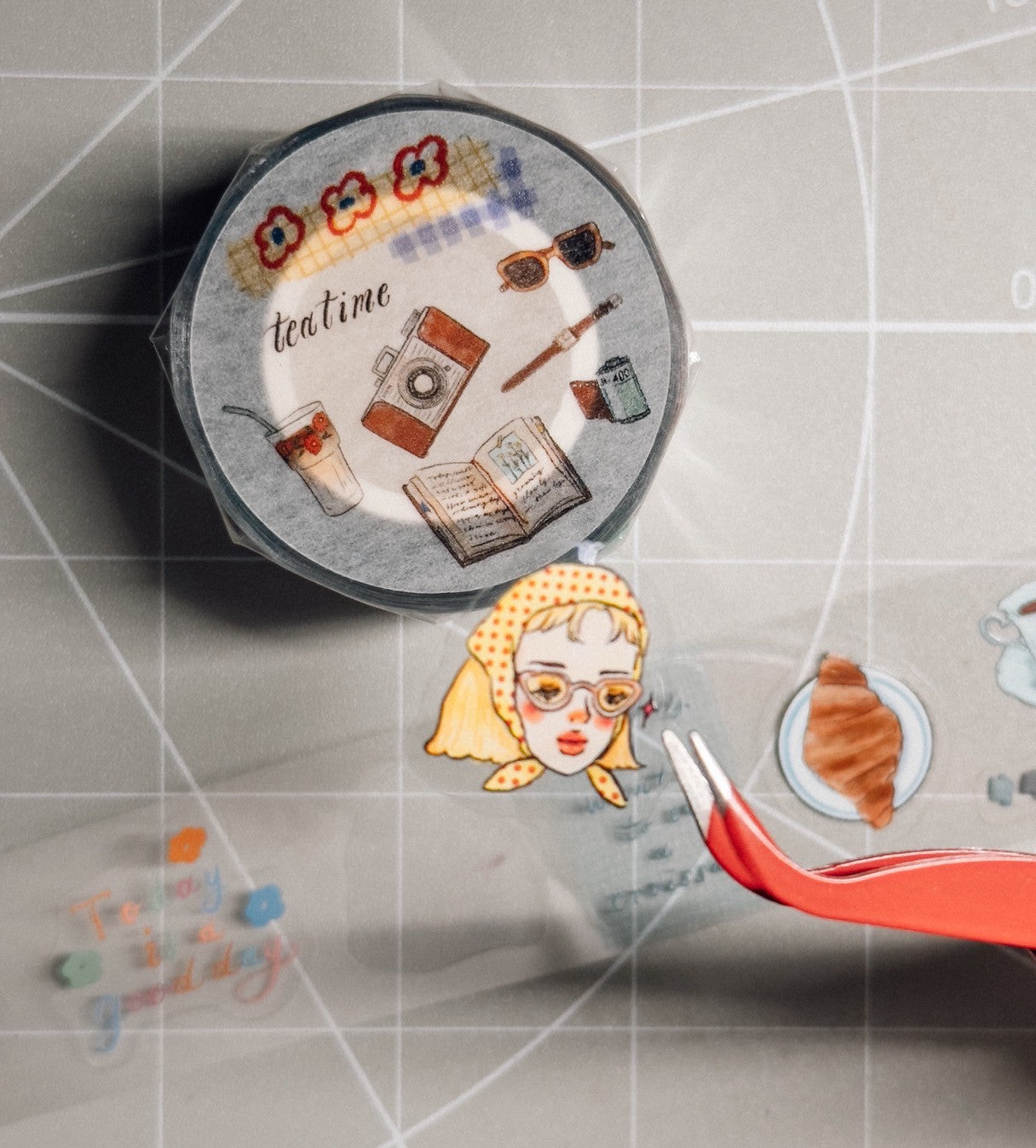 Kiss-cut PET Tape | 365 days of daily cutting (3cm)