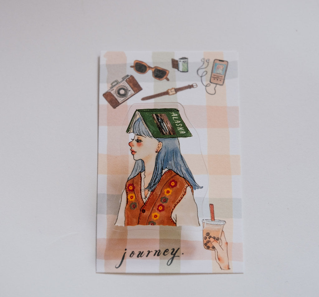 Acrylic clips | A slow journey series
