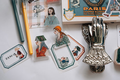 Acrylic clips | A slow journey series