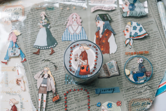 PET Tape | We move forward happily (4cm)
