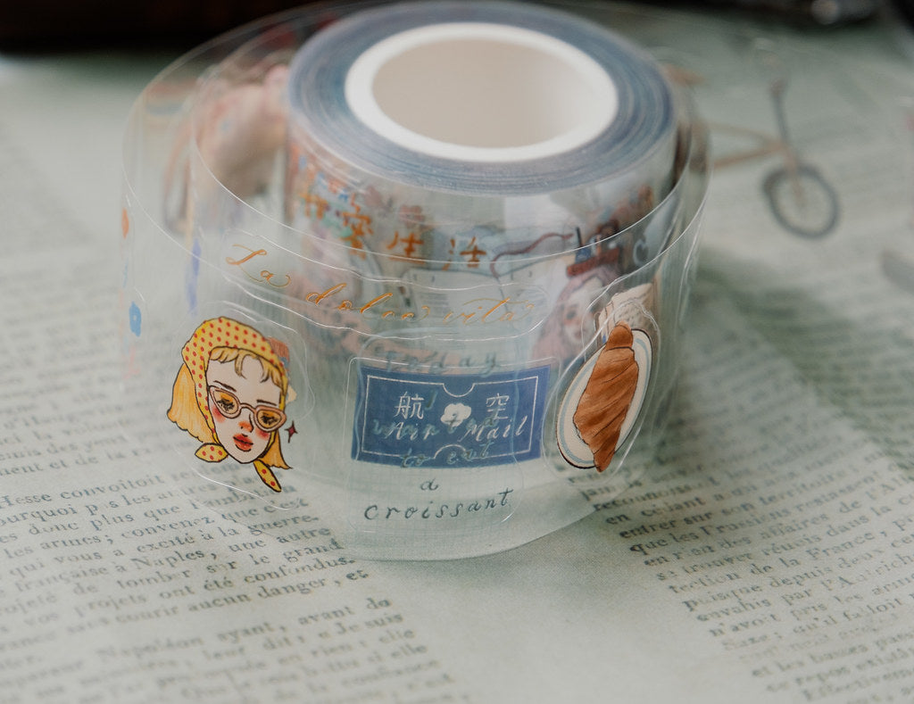 Kiss-cut PET Tape | 365 days of daily cutting (3cm)