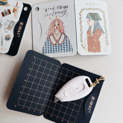 Portable Mini Cutting Set | Beautiful Things Collection Sweet Life x iMAT (with Utility Knife)
