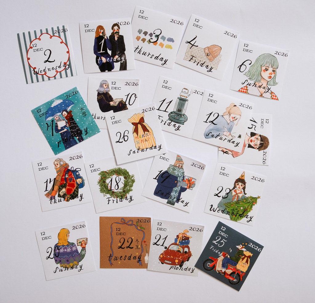 (Incoming Stock) 2026 Mini Calendar: It's so nice to have you