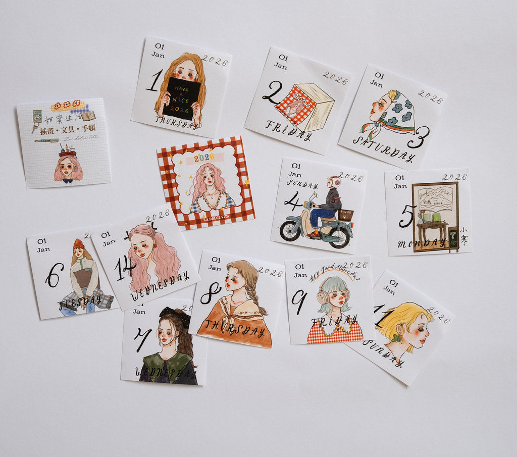 (Incoming Stock) 2026 Mini Calendar: It's so nice to have you