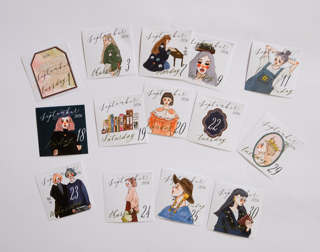 (Incoming Stock) 2026 Mini Calendar: It's so nice to have you