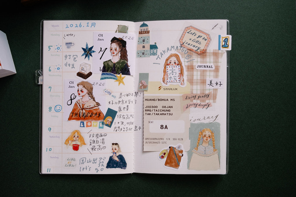 (Incoming Stock) 2026 Mini Calendar: It's so nice to have you