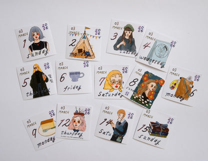 2026 Mini Calendar: It's so nice to have you