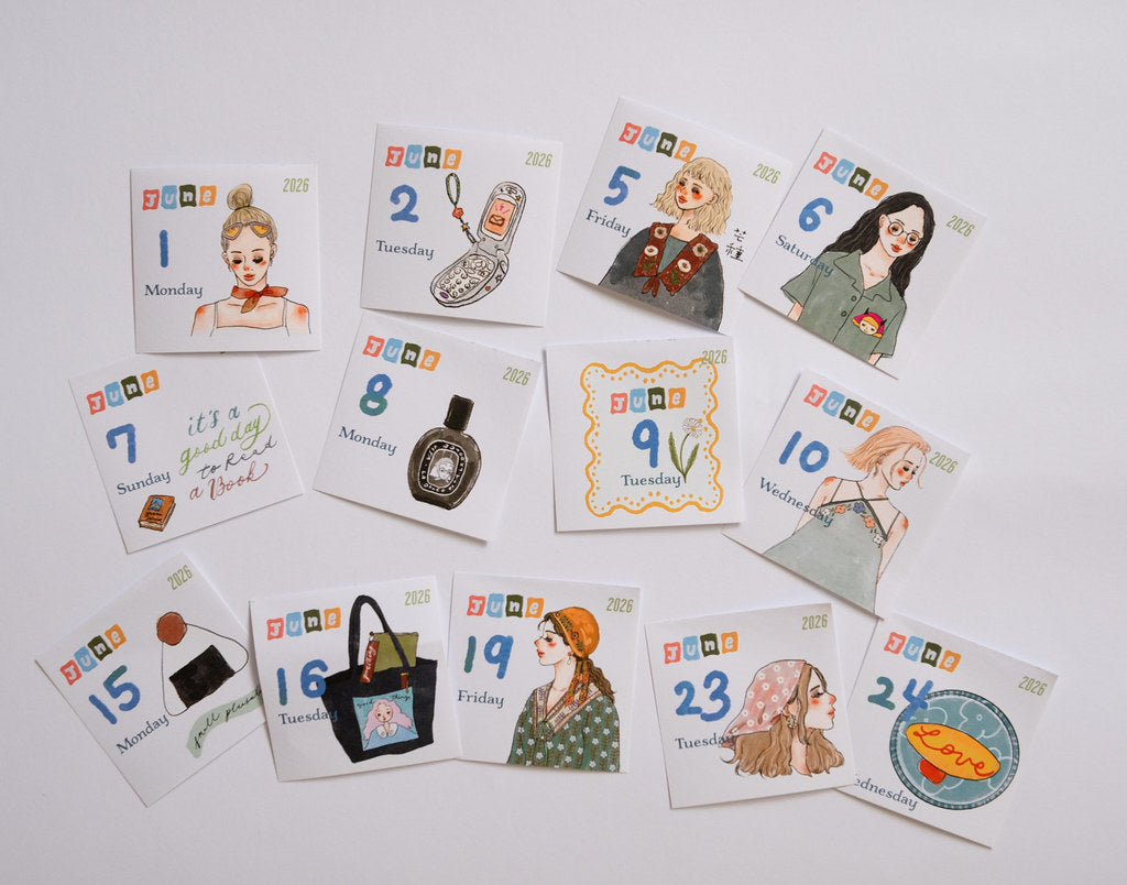 (Incoming Stock) 2026 Mini Calendar: It's so nice to have you