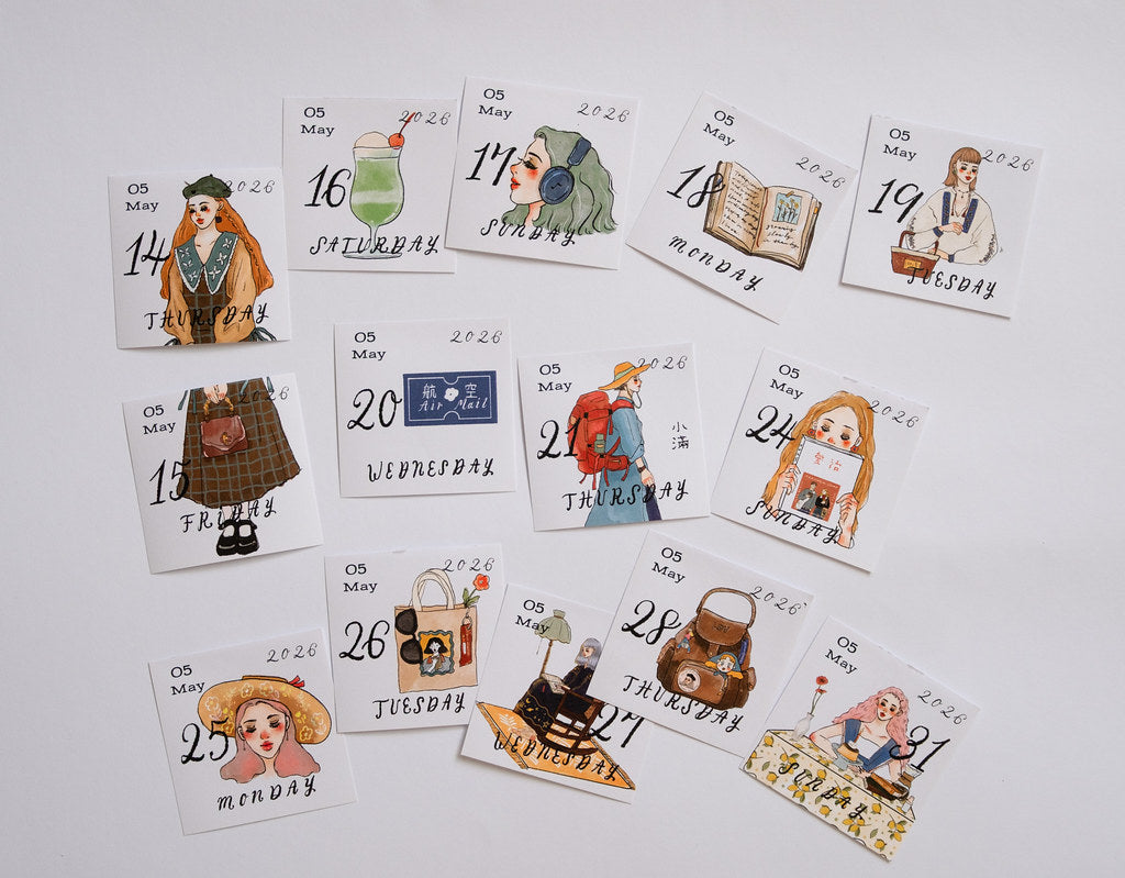 (Incoming Stock) 2026 Mini Calendar: It's so nice to have you