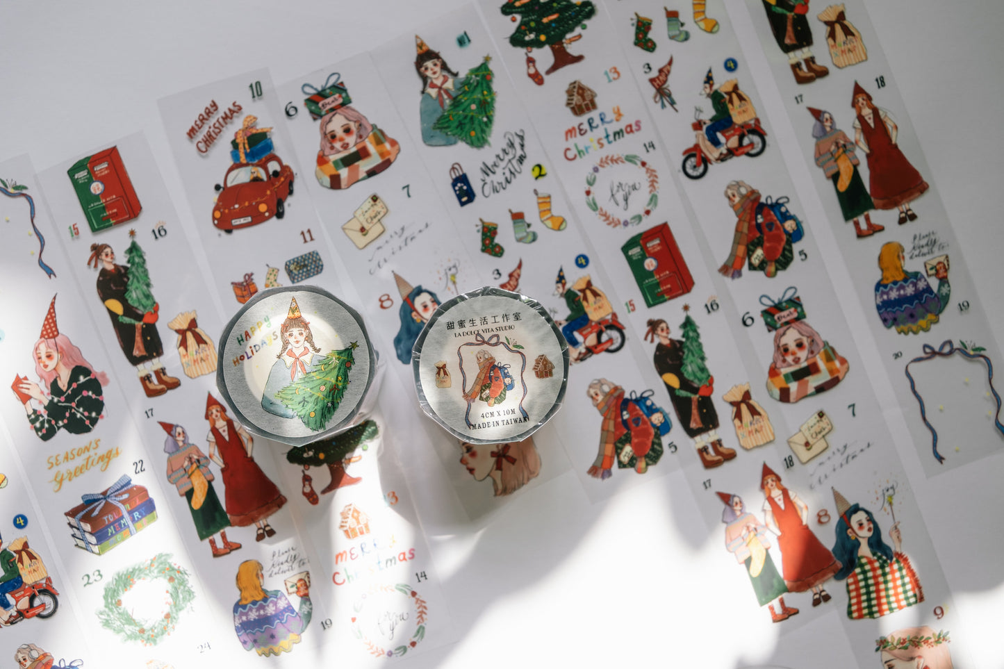 PET Tape | Xmas: Let's countdown together (4cm)