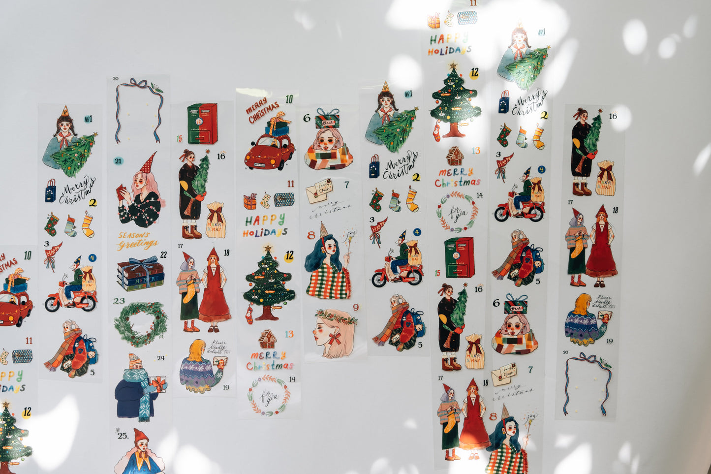 PET Tape | Xmas: Let's countdown together (4cm)