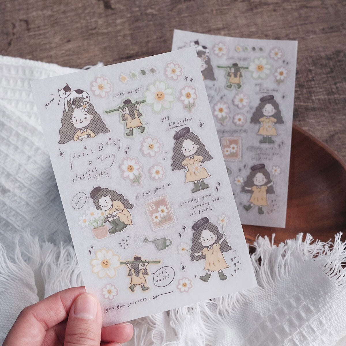 Transfer Stickers | Margaret & Mary