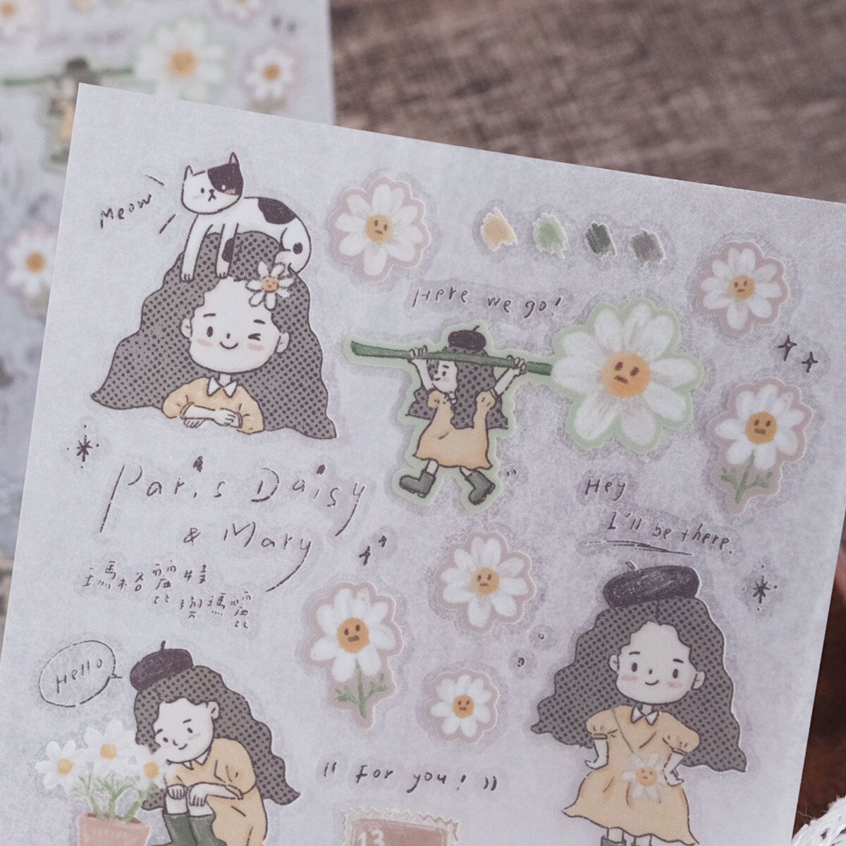 Transfer Stickers | Margaret & Mary