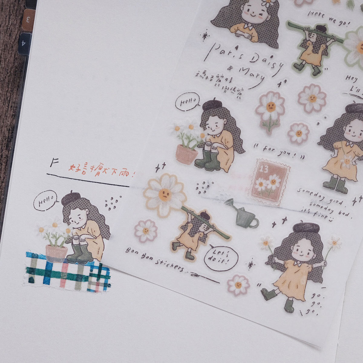 Transfer Stickers | Margaret & Mary
