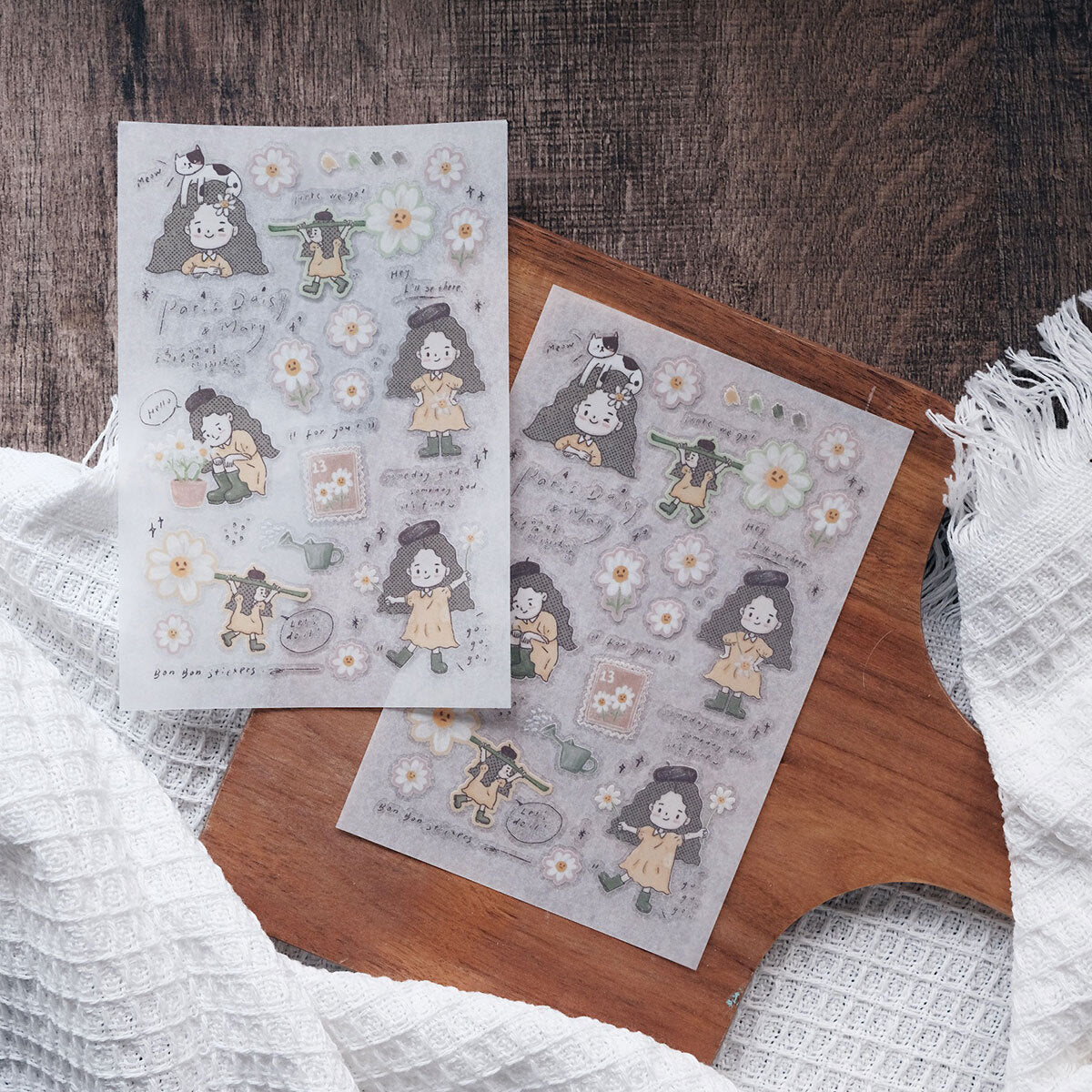 Transfer Stickers | Margaret & Mary