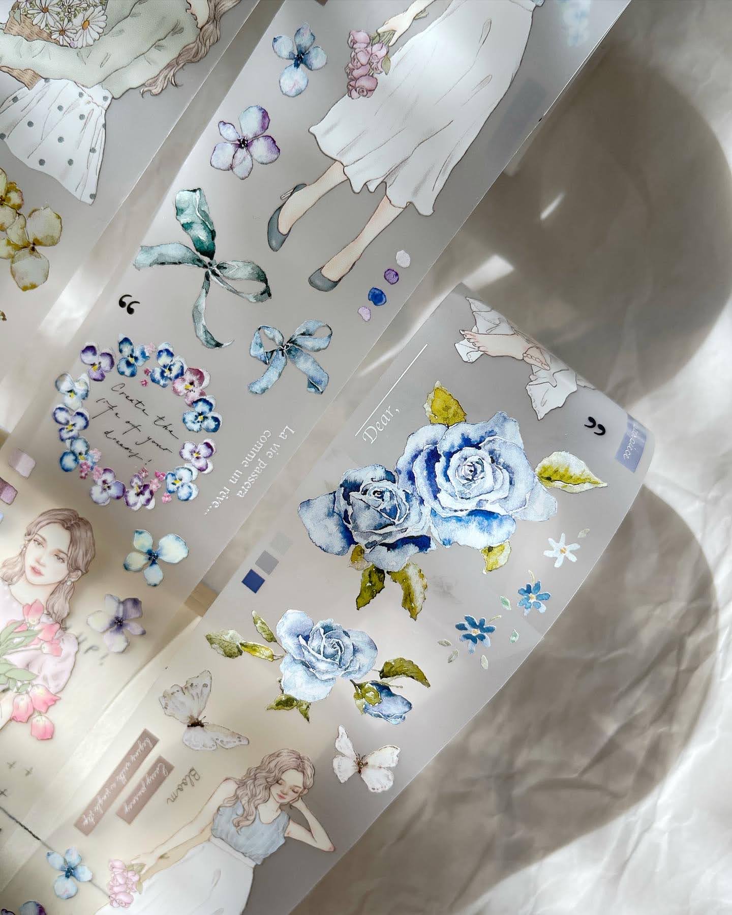 Matte PET Tape |  Bloom (5cm)