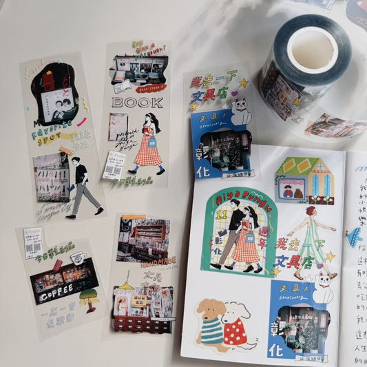 La Dolce Vita PET Tape | Off to the Stationery Store (5cm)