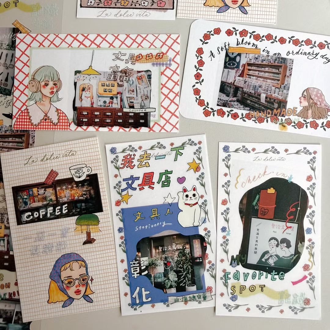 La Dolce Vita PET Tape | Off to the Stationery Store (5cm)