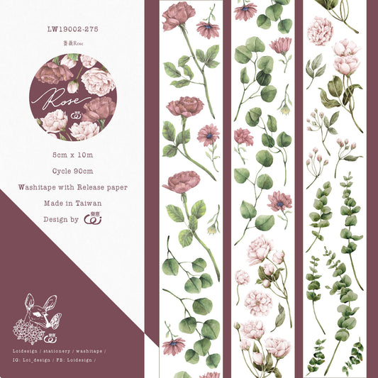 Washi Tape | Rose (5cm)