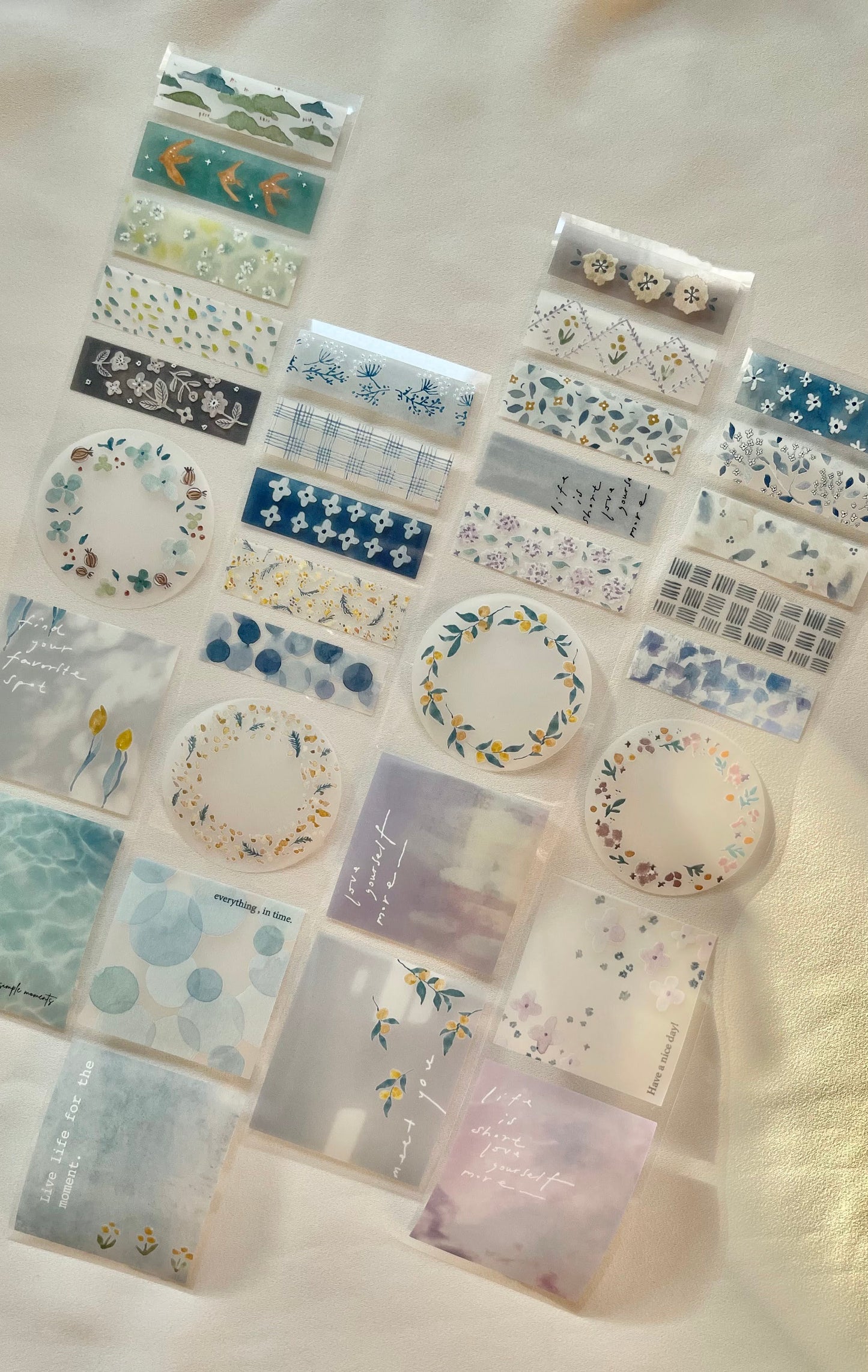 Kiss-cut PET Tape | meet you (5cm)