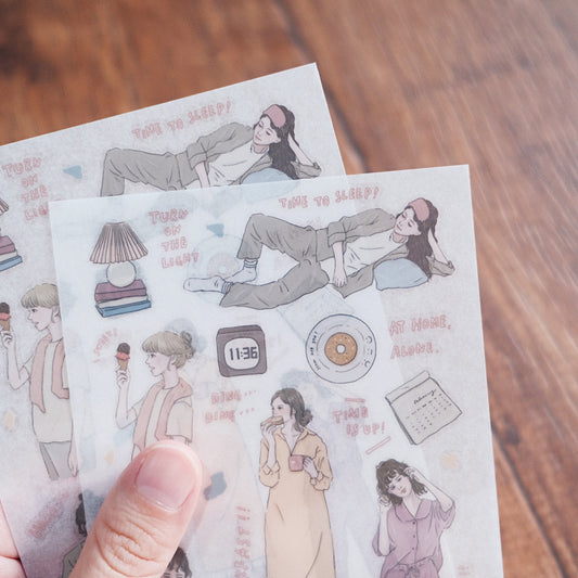 Transfer Stickers | At Home