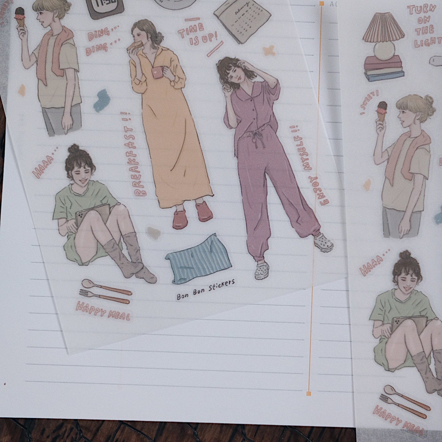 Transfer Stickers | At Home