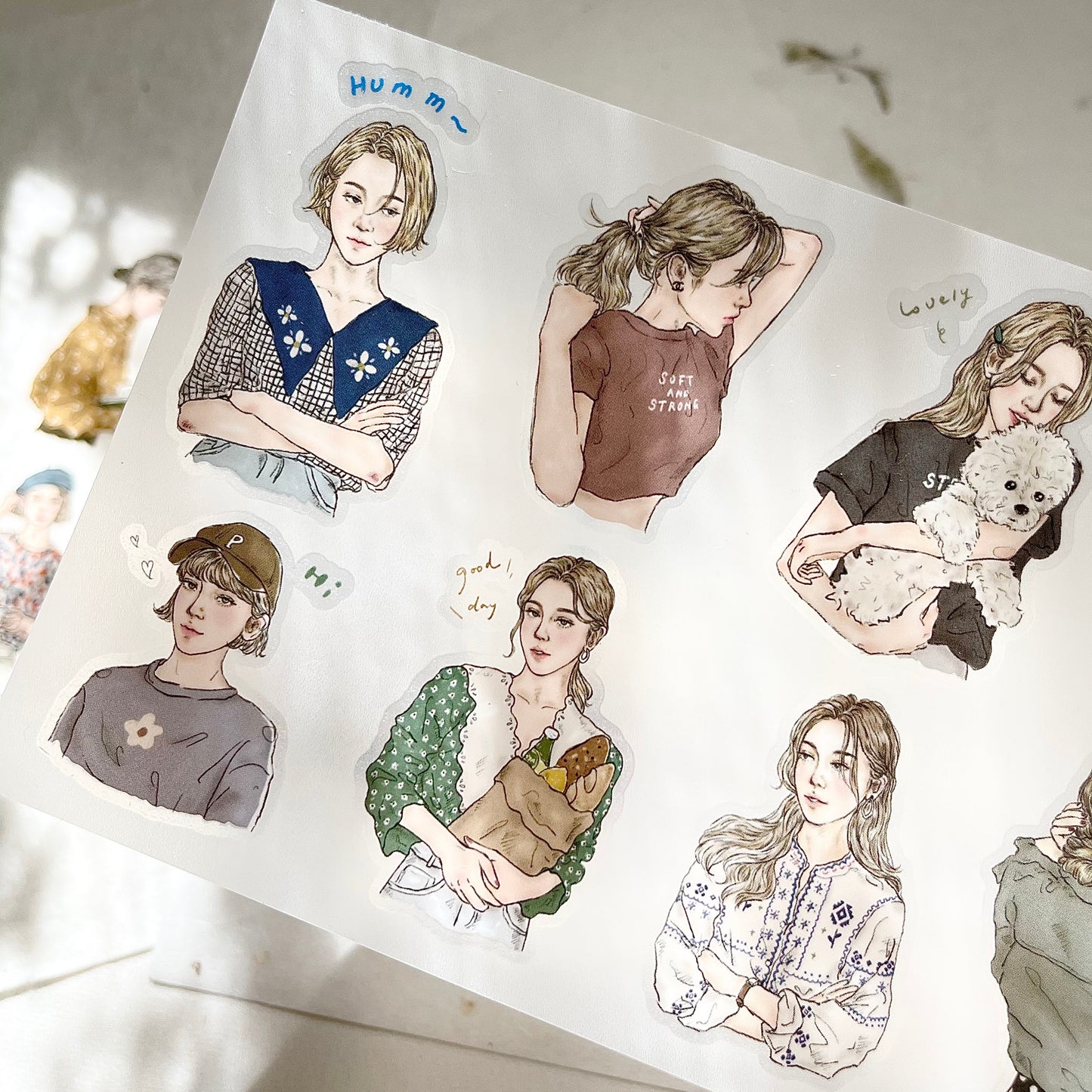 Transfer Stickers | no. 16