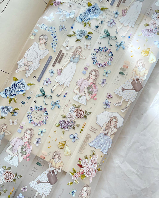 Matte PET Tape |  Bloom (5cm)