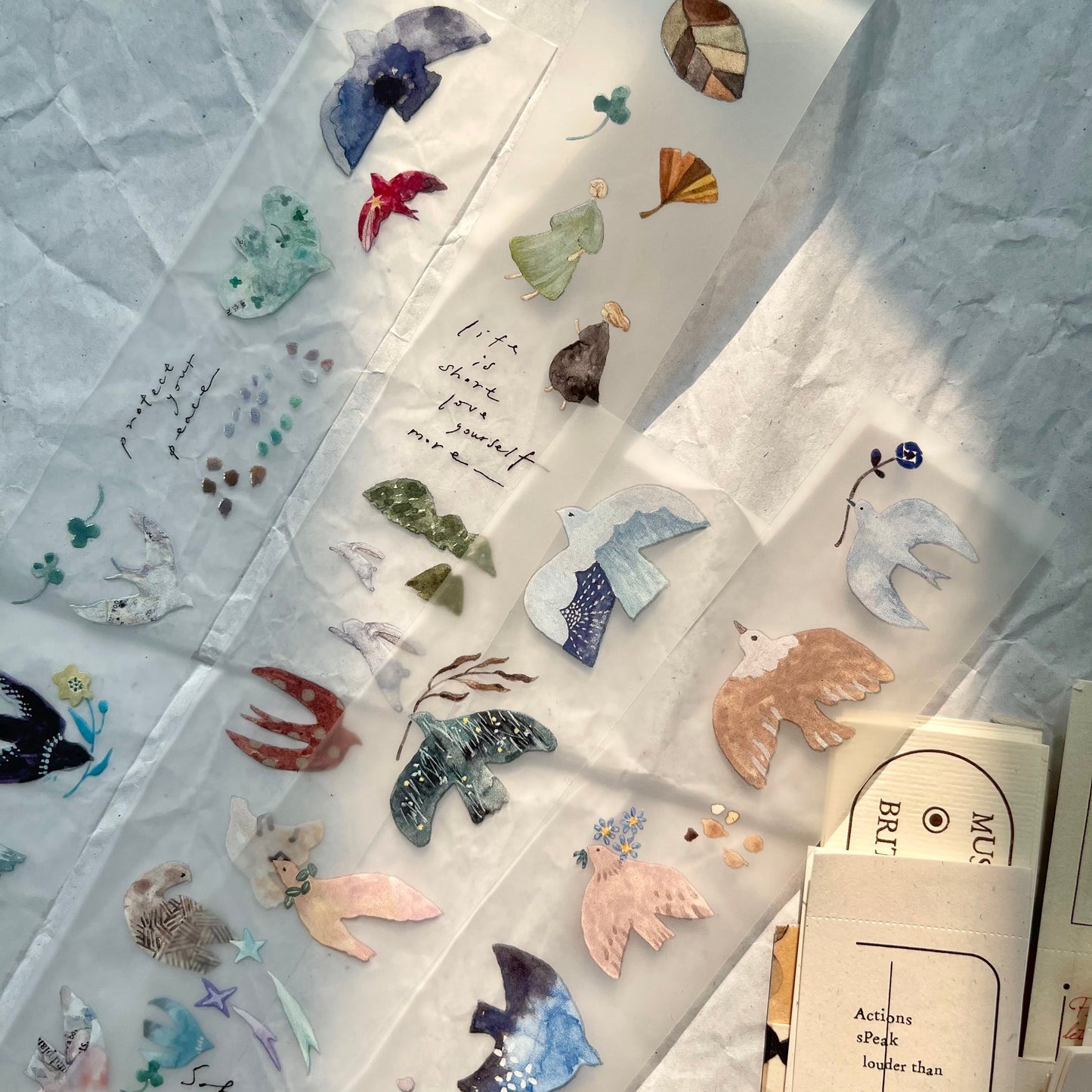 PET Tape | Bird Island (3cm)