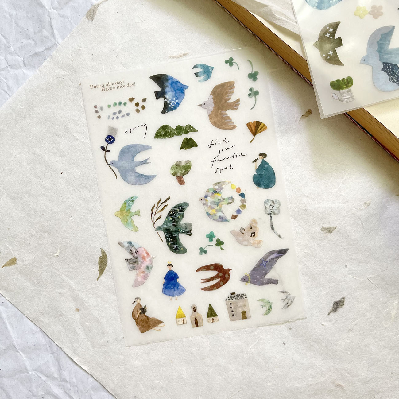 Transfer Stickers | Bird Island