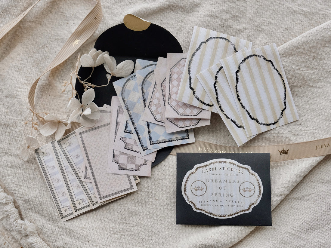 (PRE ORDER) Label Stickers | Dreamers of Spring
