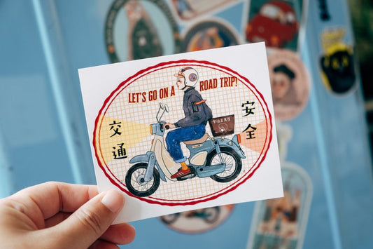 Waterproof stickers | Driving safety