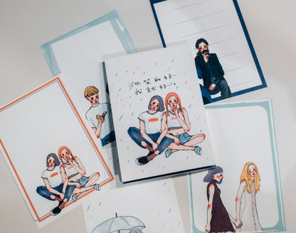 Memo pad | you and me