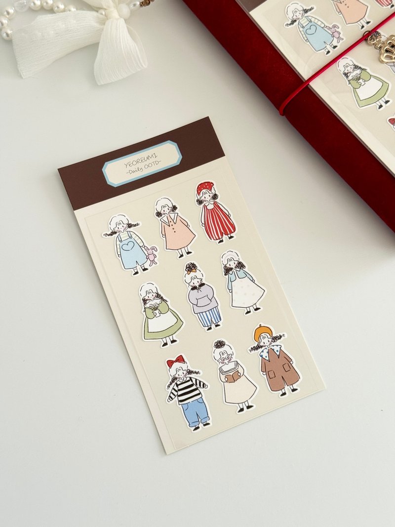 Stickers | Yeoreumi - Daily OOTD (Vinyl)