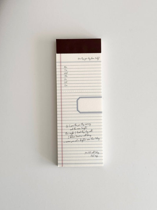 Notepad | Doodled Note